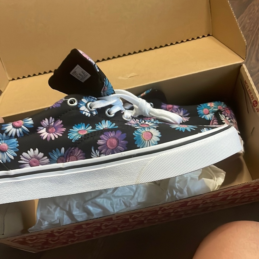 Floral vans